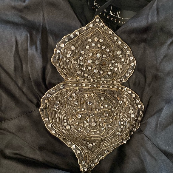 Nicole Miller Collection 💯 Silk Gorgeous Crystal Beading Top NeverUsed - Picture 13 of 16